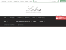 Tablet Screenshot of laloucollections.com